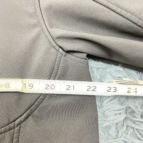 32 Degrees Weatherproof Men's Zip-up Inner Drawstring Jacket Black Size Medium - Picture 8 of 10